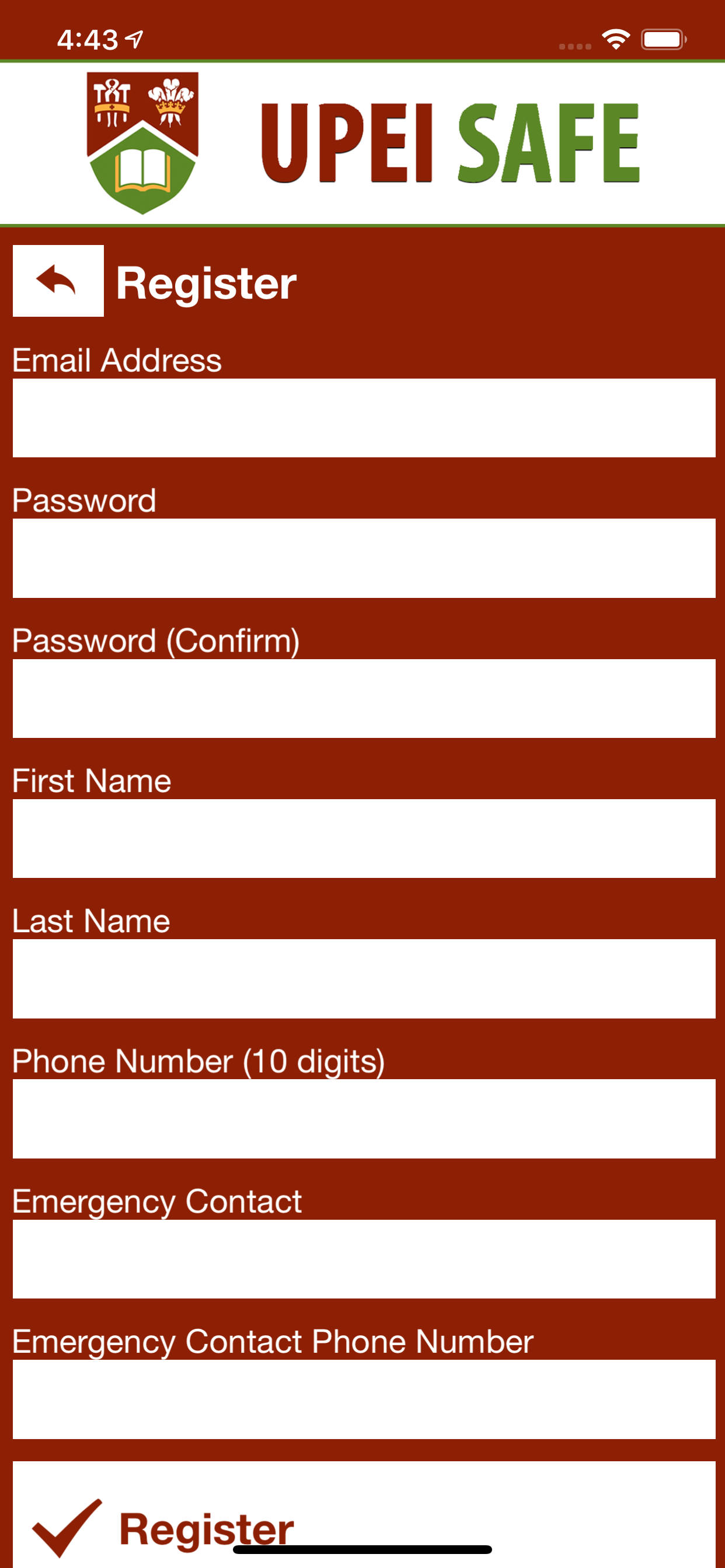 UPEI SAFE screenshot 8