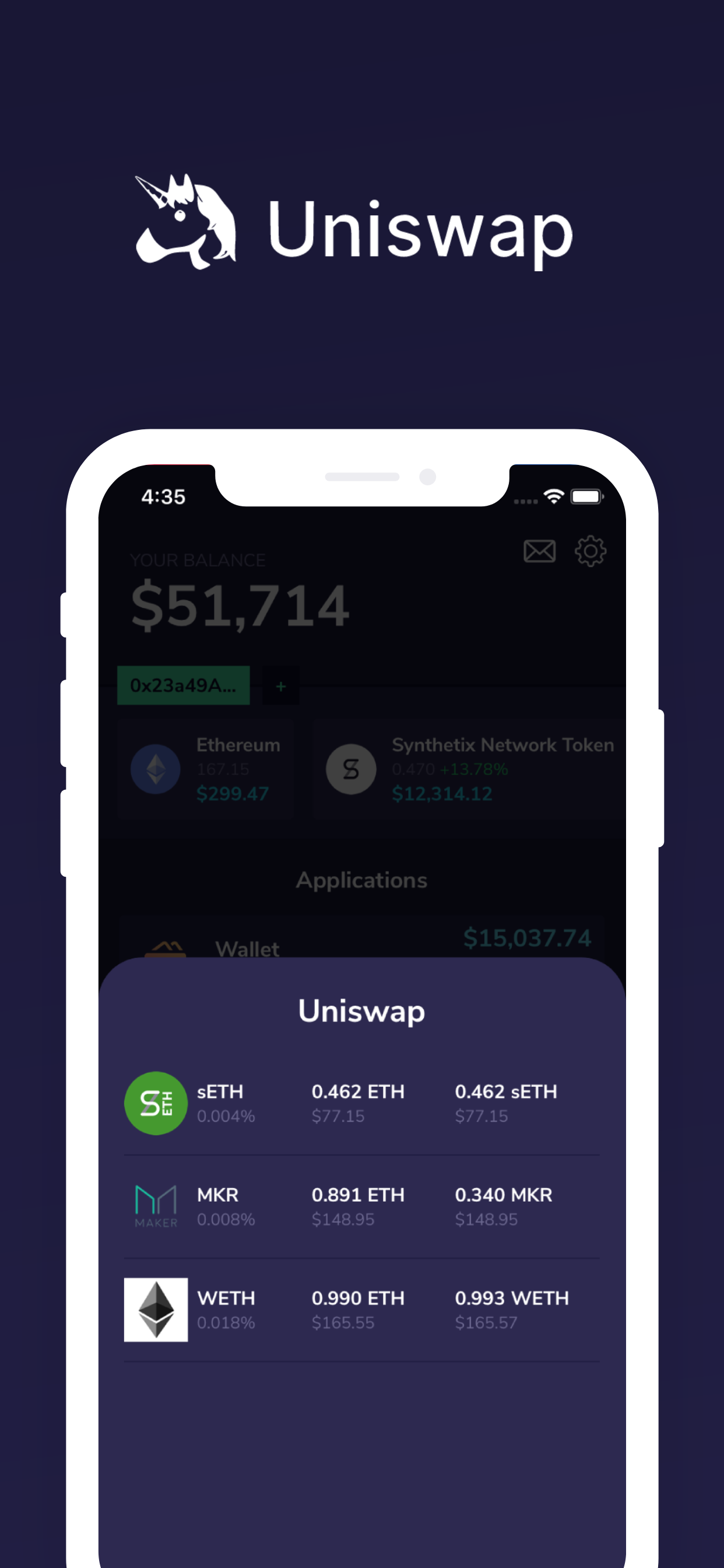 MyDefi screenshot 4