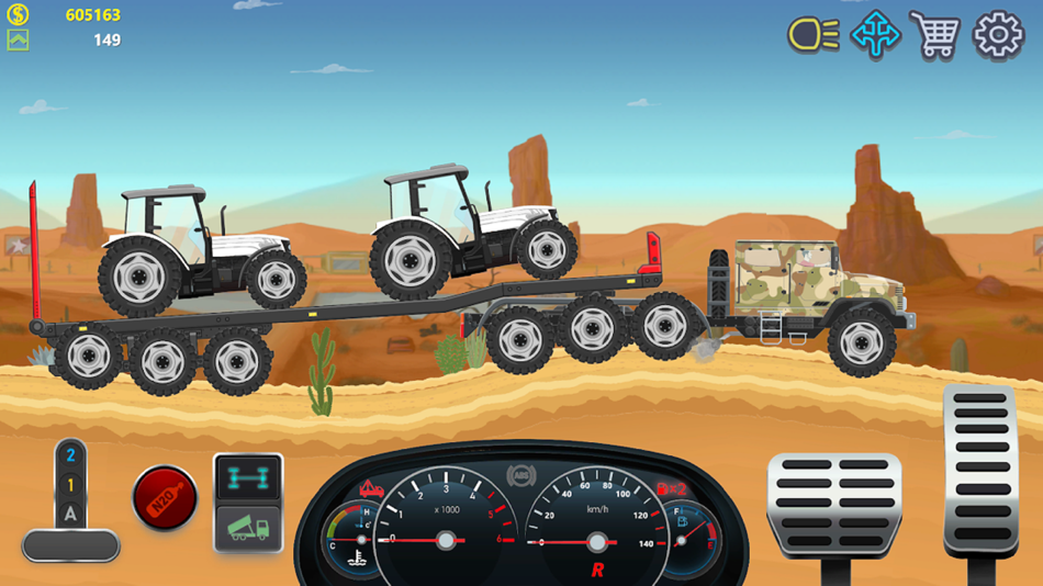 #2. Trucker Real Wheels (iOS) 由: Feofun Limited
