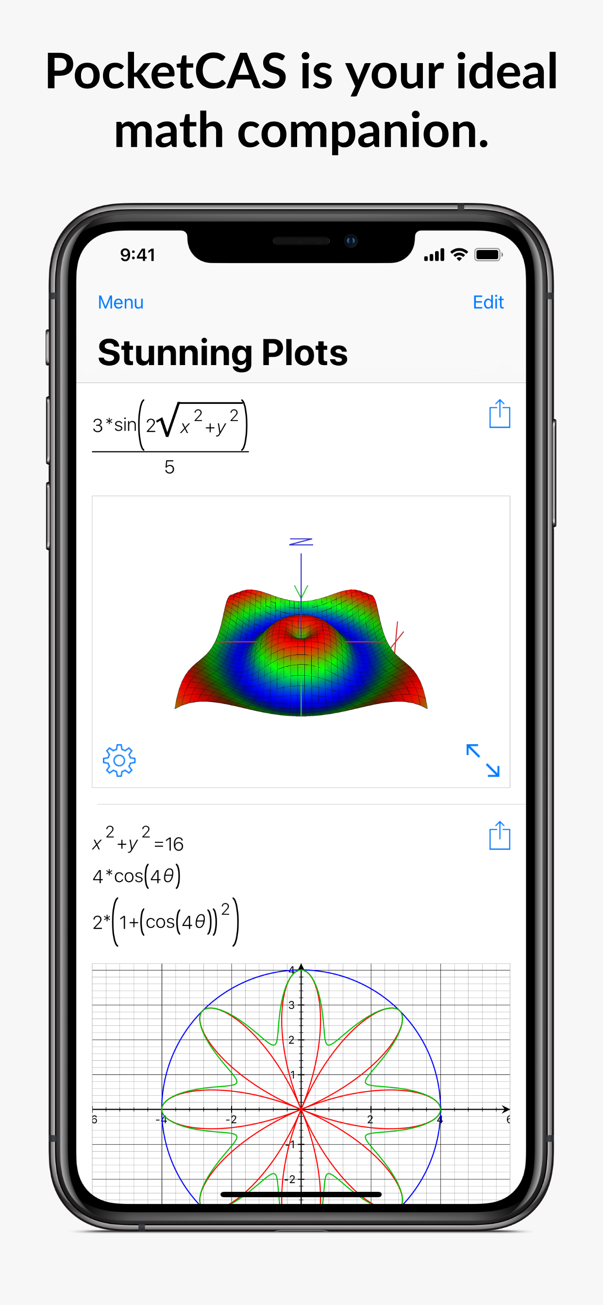 PocketCAS lite for Mathematics
