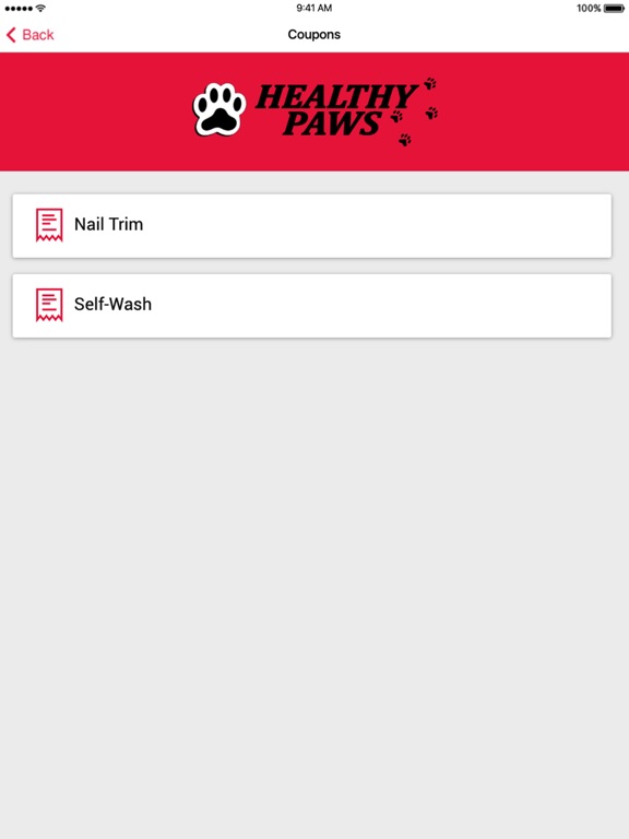 Healthy Paws LLC iPad screenshot 4 - Business app