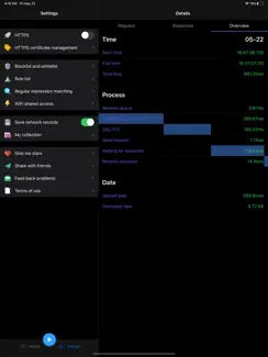 IHTTP Tracker -Network monitor iPad image 4