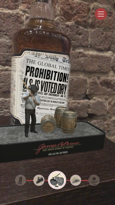 Jim Beam Augmented Reality screenshot 3