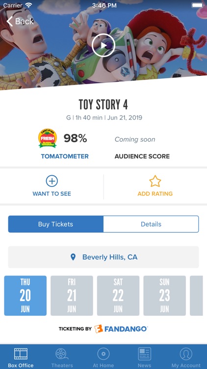 Flixster - Showtimes + Tickets