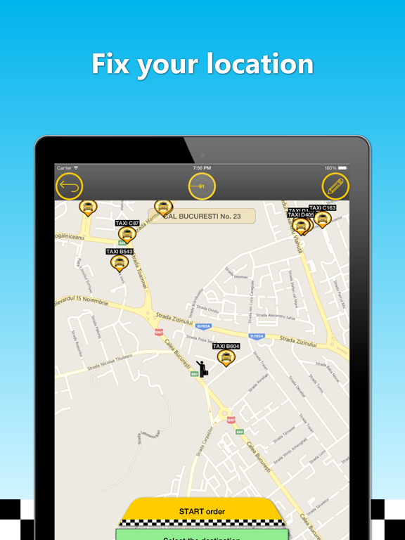 Screenshot #5 pour Online TAXI Econom Galati