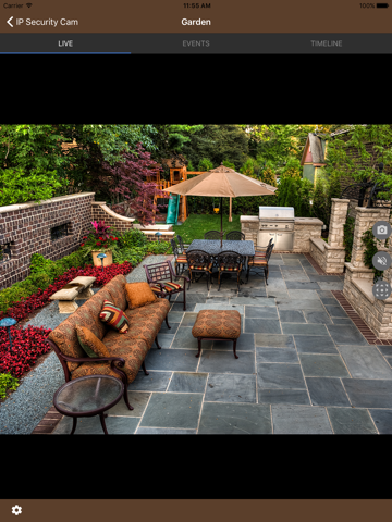 supra IP Security Cam iPad screenshot 2 - Utilities app