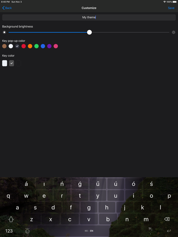 KazKey - best Kazakh keyboard iPad screenshot 3 - Utilities app