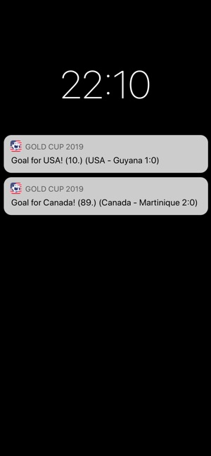 Gold Cup App 2019 Scores(圖2)-速報App