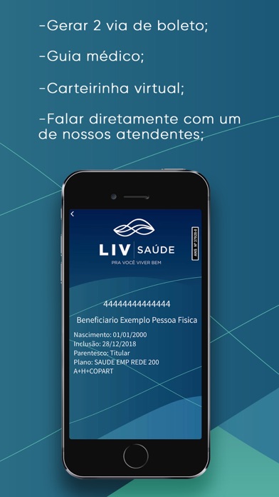LIV Saúde Screenshot 4 - AppWisp.com LIV Saúde Screenshot 4 - AppWisp.com