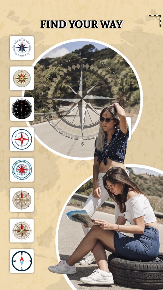 #3. Precise digital compass GPS (iOS) 来自: Belen Gonzalez