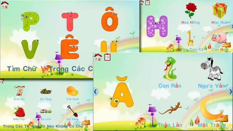 Bé Học Chữ Cái - Vần - Viết