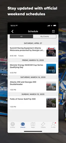 Game screenshot Atlanta Motor Speedway apk