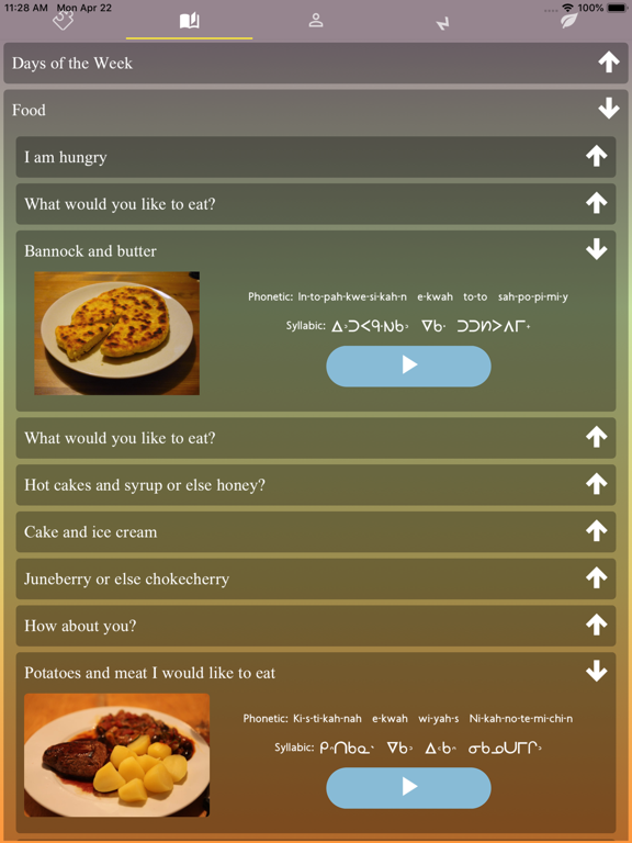 Screenshot #5 pour Cree Language
