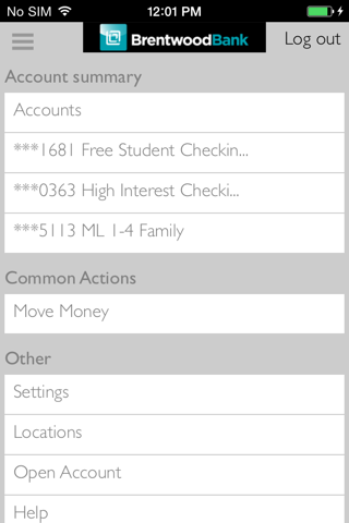 Brentwood Bank Mobile Banking screenshot 2