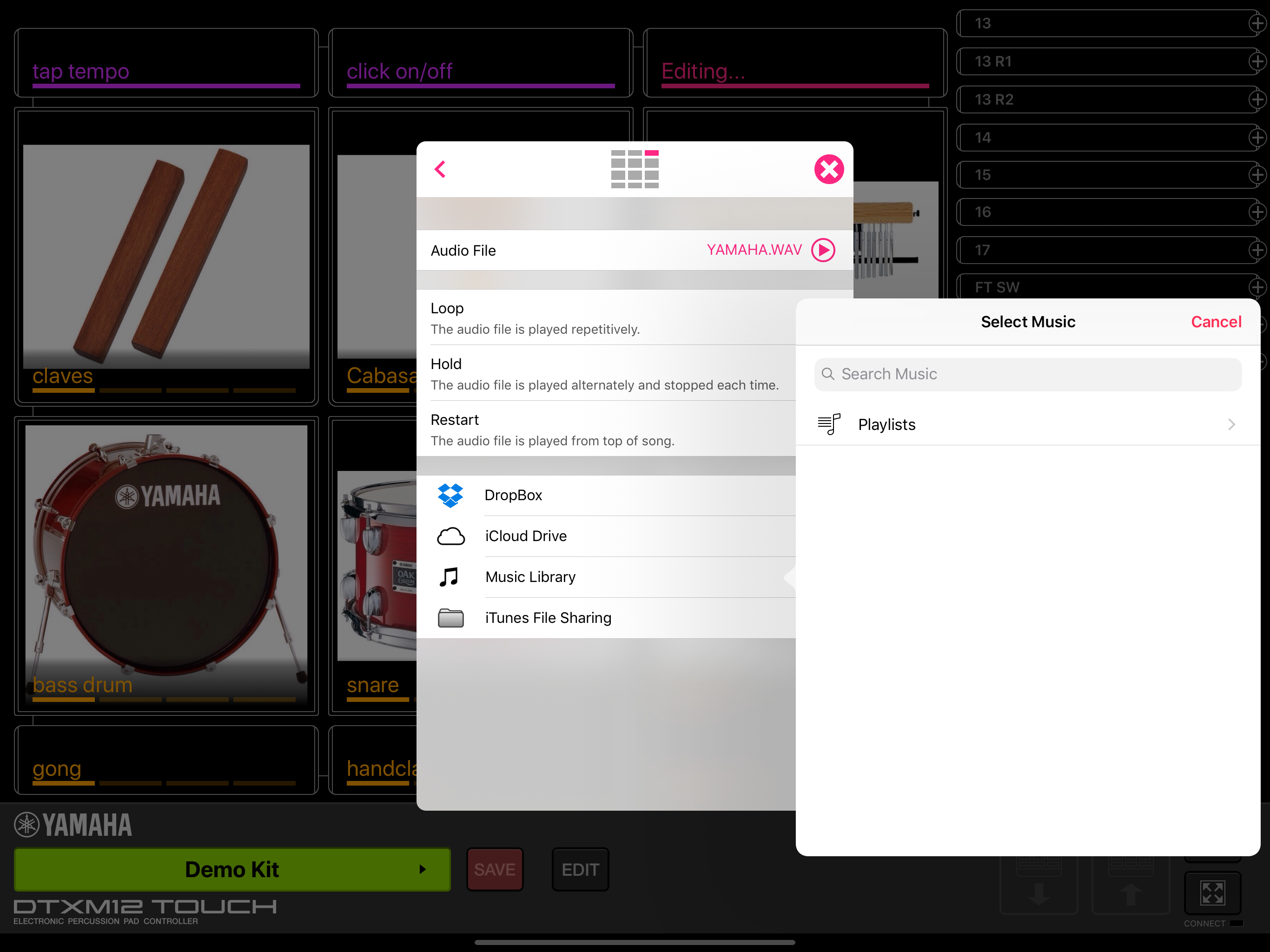 DTXM12 Touch screenshot 2