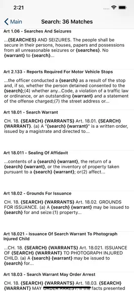 Game screenshot TX Code of Criminal Proc 2022 apk