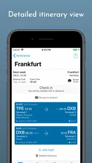 boarding pass - flight checkin iphone screenshot 3