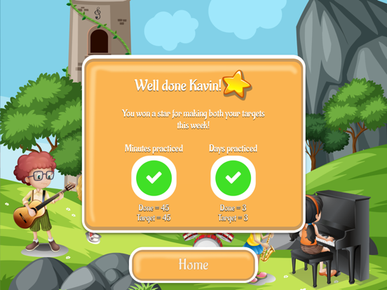 PracticeChecker iPad screenshot 6 - Music app