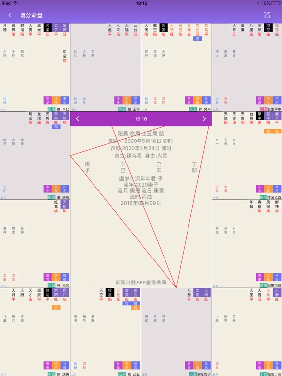紫薇斗数-紫微斗数八字算命 screenshot 2