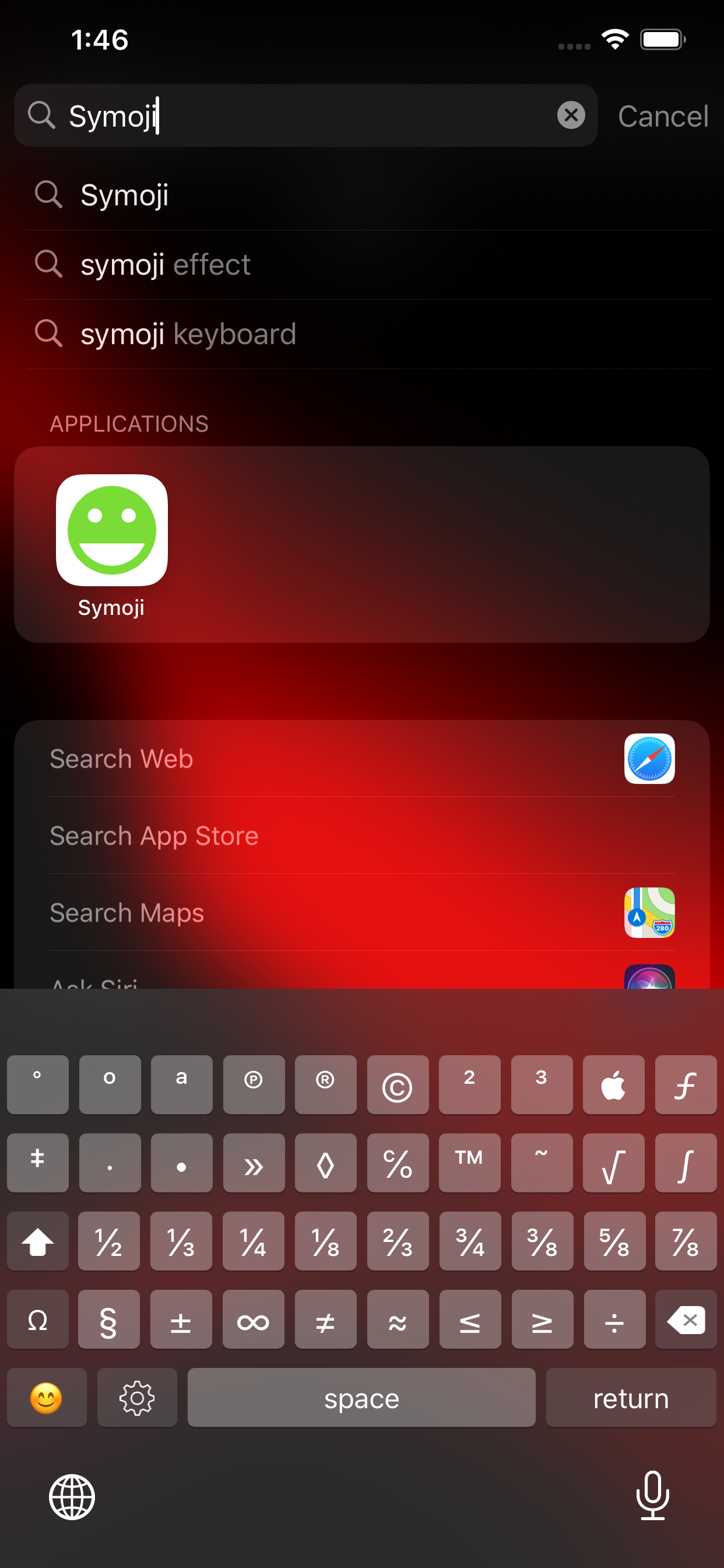 Symoji Keyboard (+Greek)