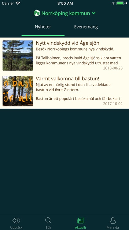 Norrköpings Naturkarta screenshot-3