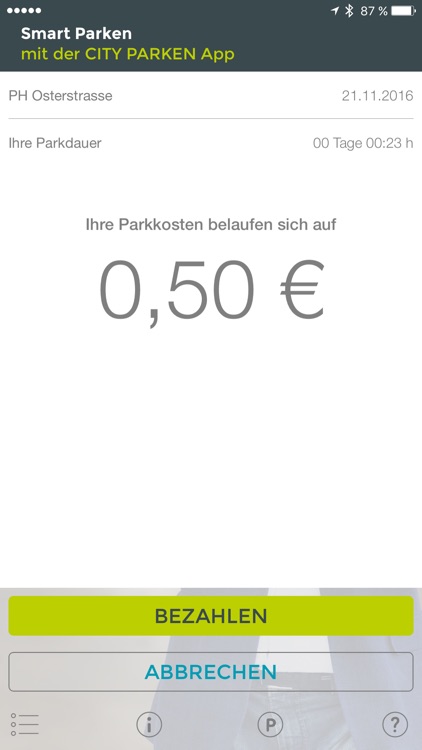 hanova CITY PARKEN App