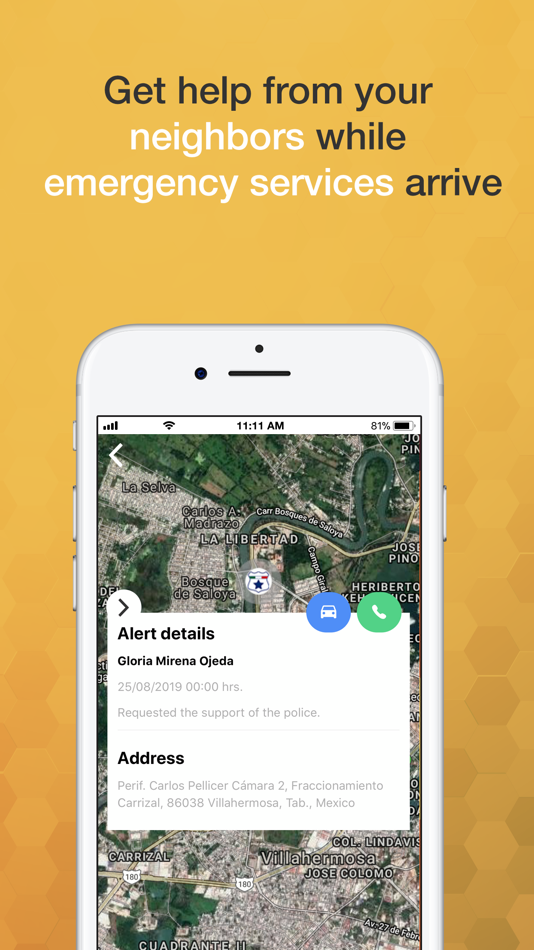 #3. Citizen Swarm (iOS) By: Ingenieria y Consultoria Especializada del Sureste S.A. de C.V.