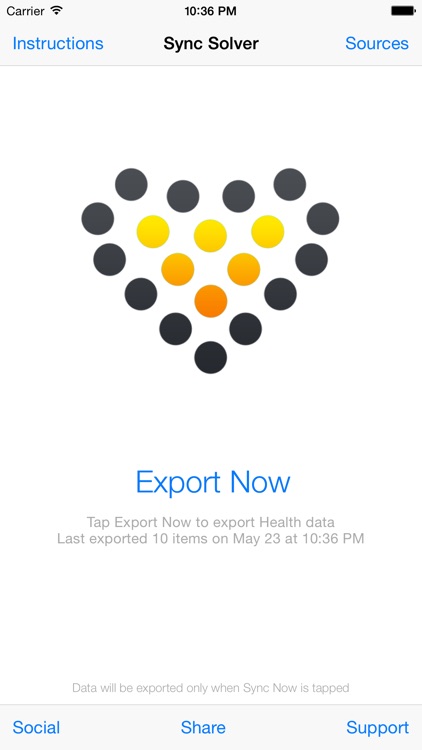 Sync Solver - Health to CSV