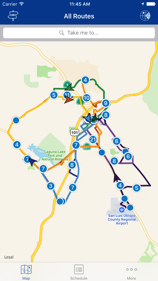 #4. SLO Transit (iOS) 由: Bishop Peak Technology, Inc