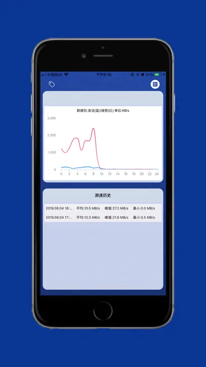 Net Speed-网络测速工具 iPhone-skjermbilde 2