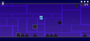 Bouncy Cube Action Puzzle Game screenshot #1 for iPhone