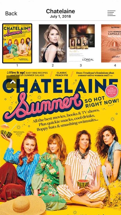 Chatelaine Magazine