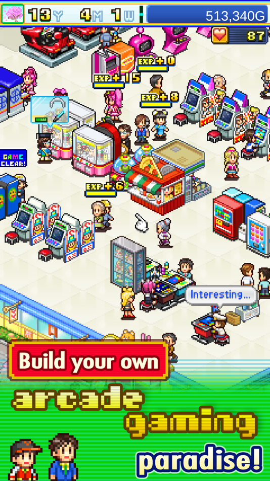 #1. Pocket Arcade Story (iOS) โดย: Kairosoft Co.,Ltd