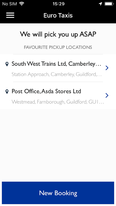 Screenshot #2 pour Euro Taxis