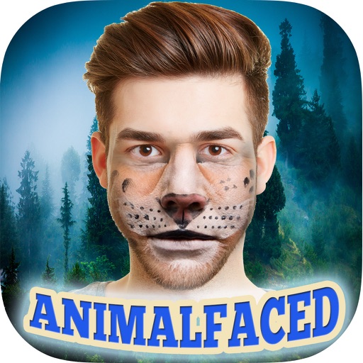 Animal Face Paint Photo Maker Icon