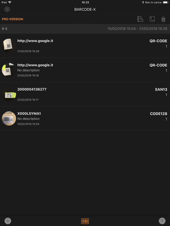 Screenshot #4 pour Barcode x scanner