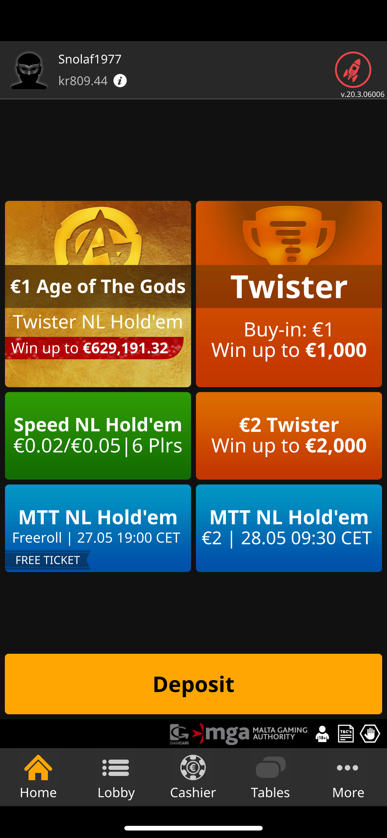 Coolbet Poker screenshot 6