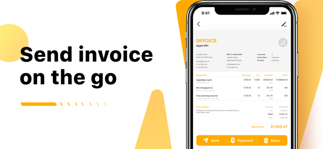 ‎Invoice Now: PDF Invoice Maker dans l’App Store