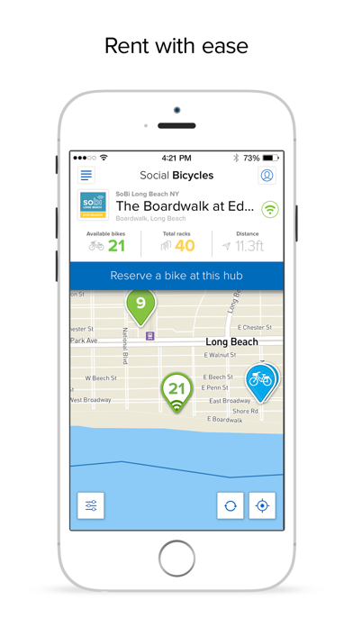 Social Bicycles Screenshot