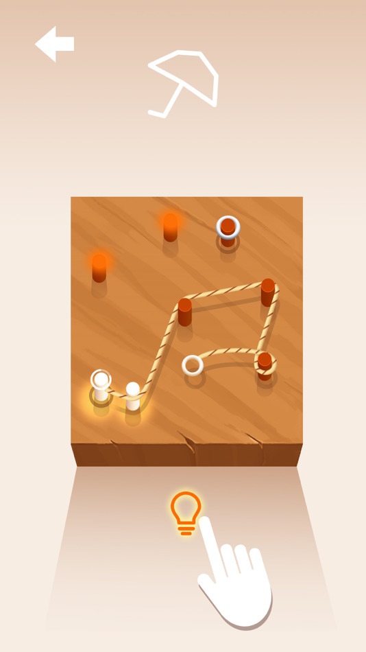 #4. Rope N Roll (iOS) 由: Crazy Labs