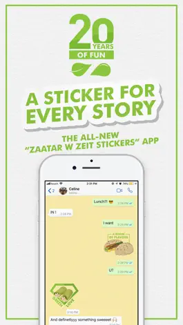 Game screenshot Zaatar w Zeit Stickers mod apk