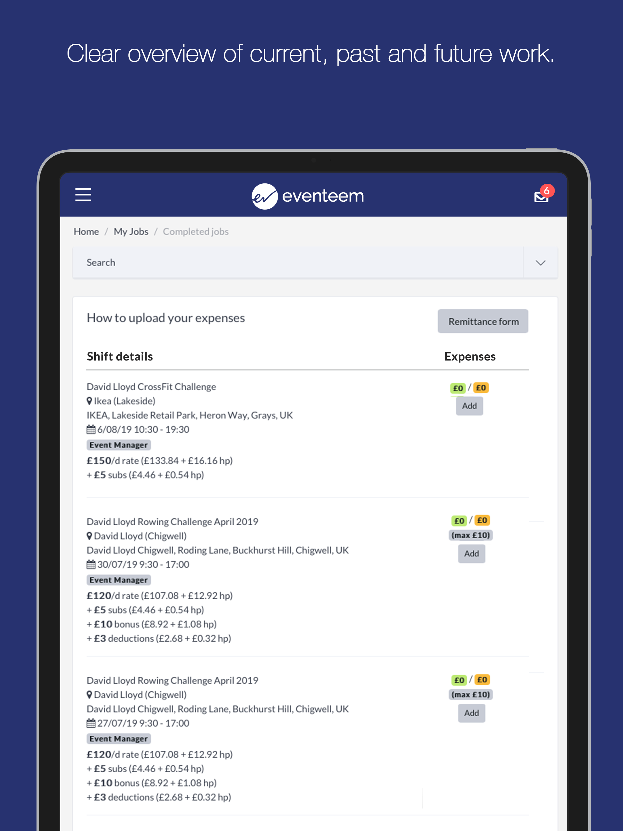 Eventeem screenshot 8