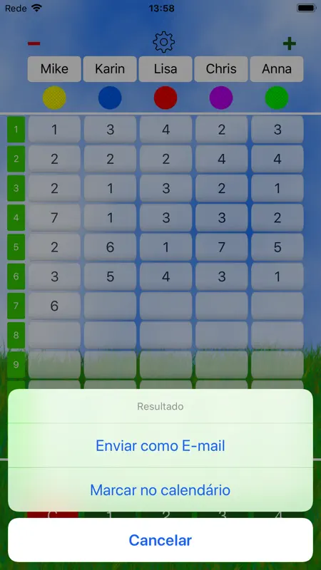 Mini Golf Score Card screenshot 3 of 5