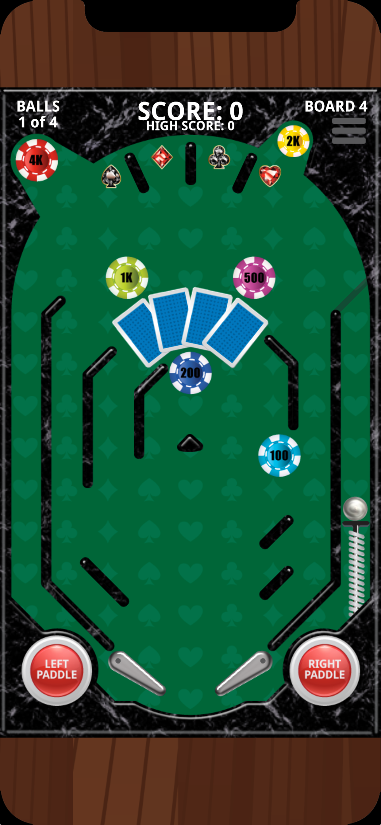 Mini Pinball 4 Of A Kind Game screenshot 4