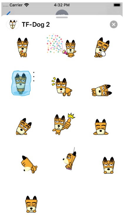 TF-Dog 2 Stickers screenshot-3