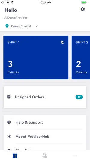 ProviderHub screenshot 1