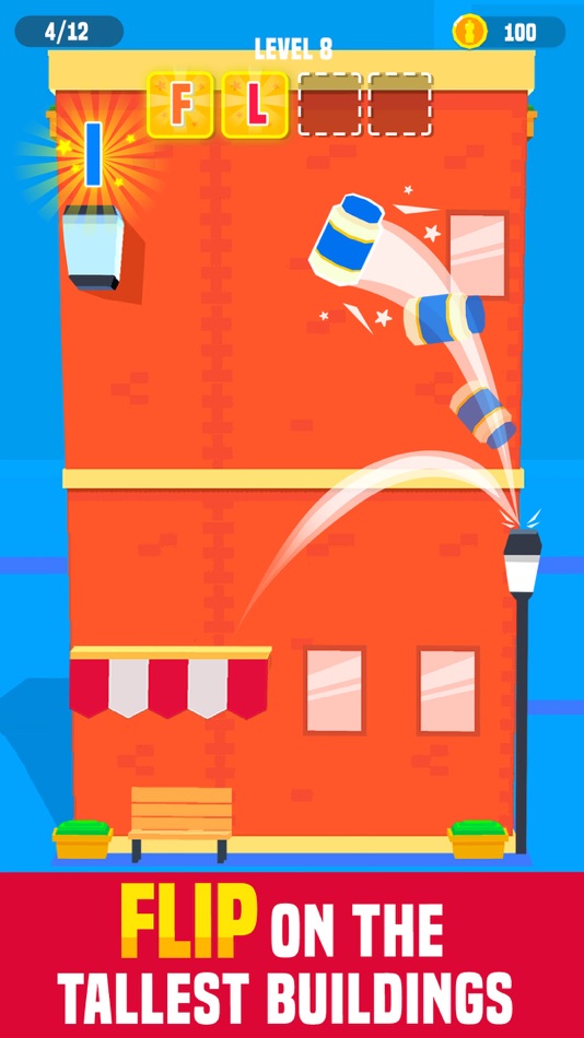 #2. Flippy Bottle Extreme 2! (iOS) Bởi: Most Played Games Inc