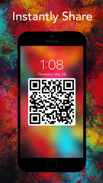 Screenshot #1 pour InstaQR - Live Wallpaper Maker