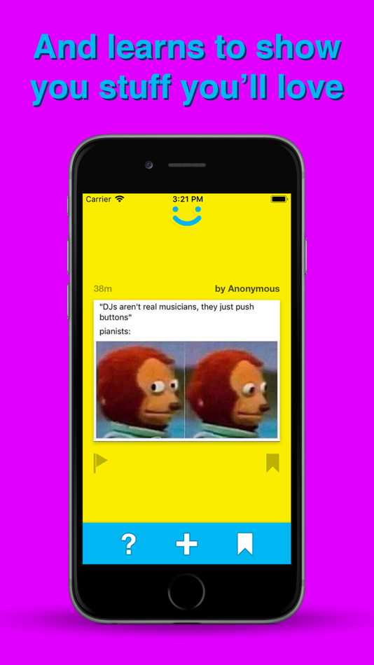 #3. Happi — Smile Based Content (iOS) By: Minty Networks, LLC.