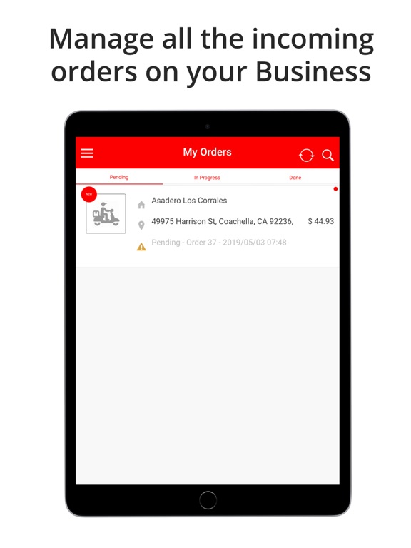 Screenshot #4 pour Bite2U Business App